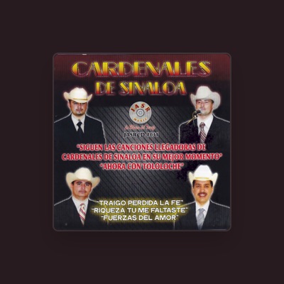 Listen to Los Cardenales De Sinaloa, watch music videos, read bio, see tour dates & more!