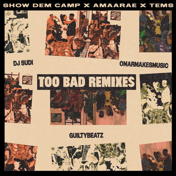 Too Bad (feat. Amaarae & Tems) [Remix] - Single