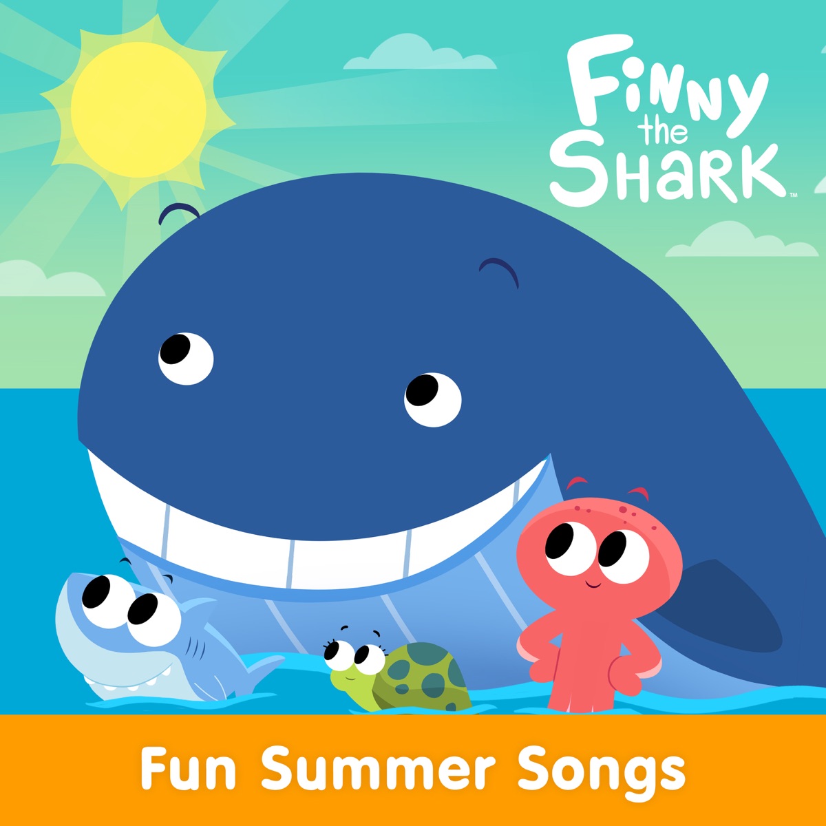 Fun Summer Songs With Finny The Shark - EP - Album by Finny The Shark &  Super Simple Songs - Apple Music