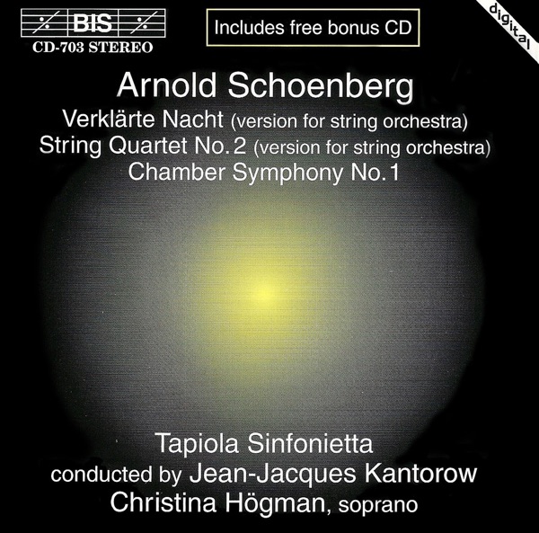 Schoenberg: Verklarte Nacht - String Quartet No. 2 - Chamber Symphony No. 1