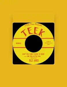 Escucha a Billy James, mira videos musicales, lee su biografía, consulta las fechas de las gira y más.