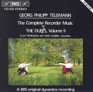 Telemann: Complete Recorder Music, The  Duets, Vol. Ii