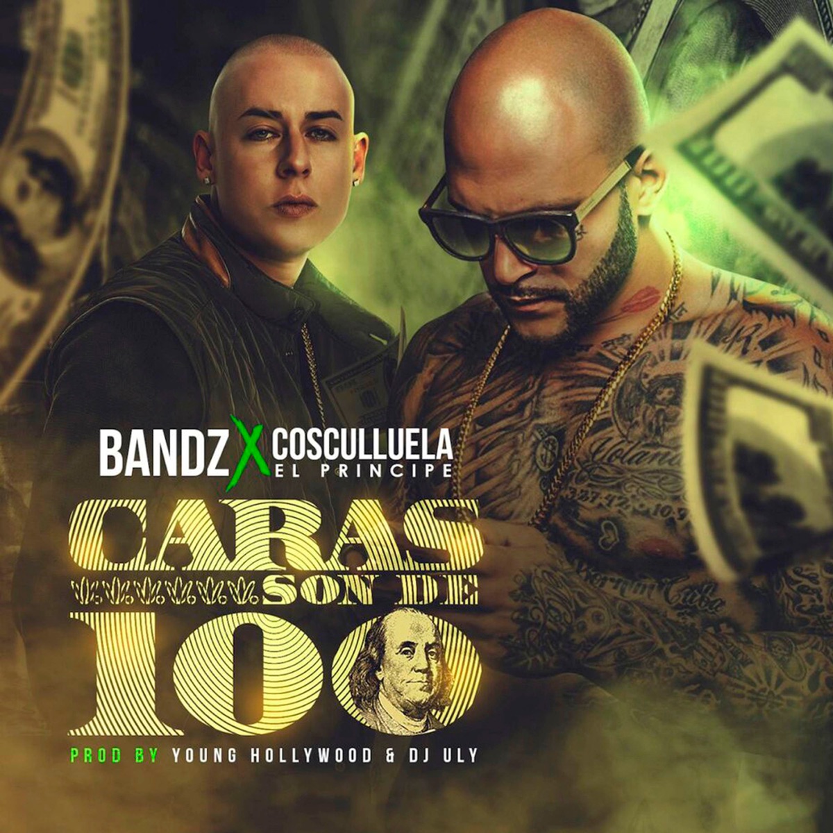 Caras Son de 100 - Single cover art