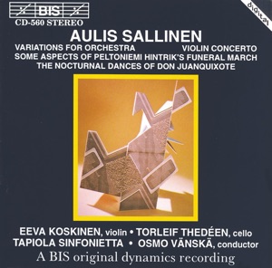 Sallinen: Variations for Orchesta, Op. 8 / Violin Concerto, Op. 18