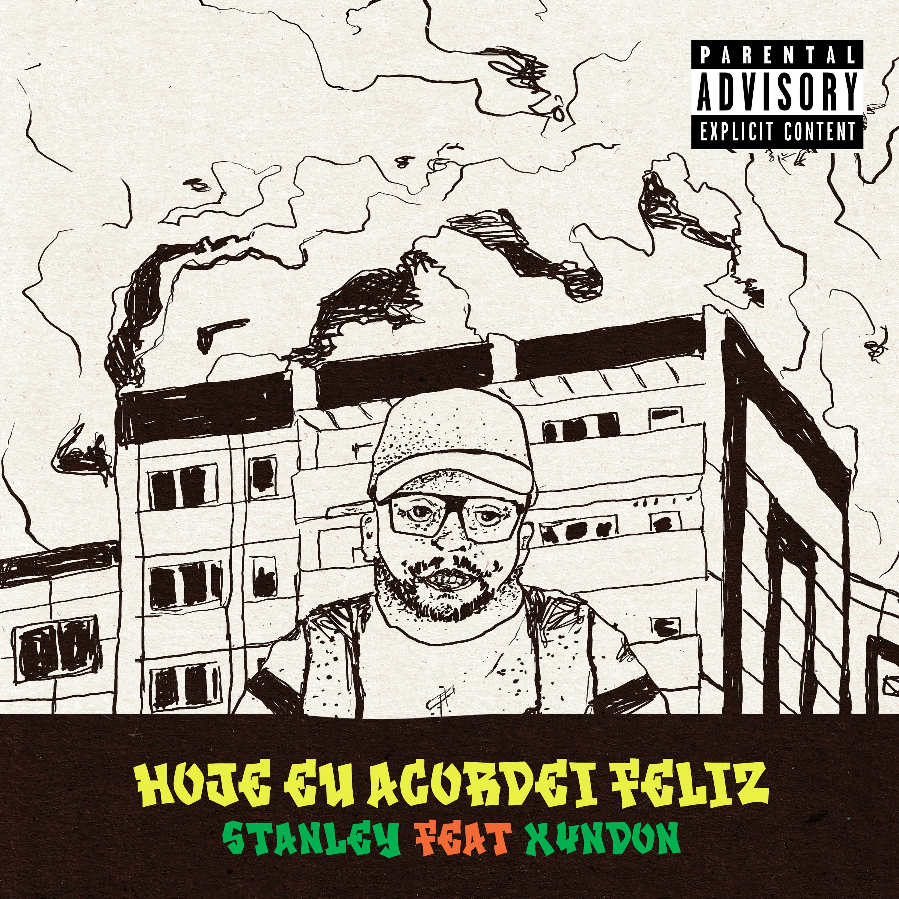 Hoje Eu Acordei Feliz (feat. X4ndom) - Single by Stanley album cover