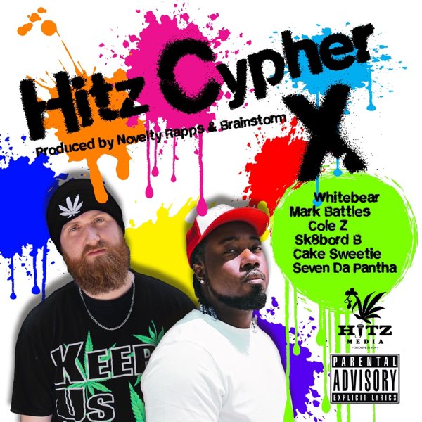 話題の行列 X Cypher Hitz (feat. Cake B, Sk8bord Z, Cole Whitebear, 洋楽
