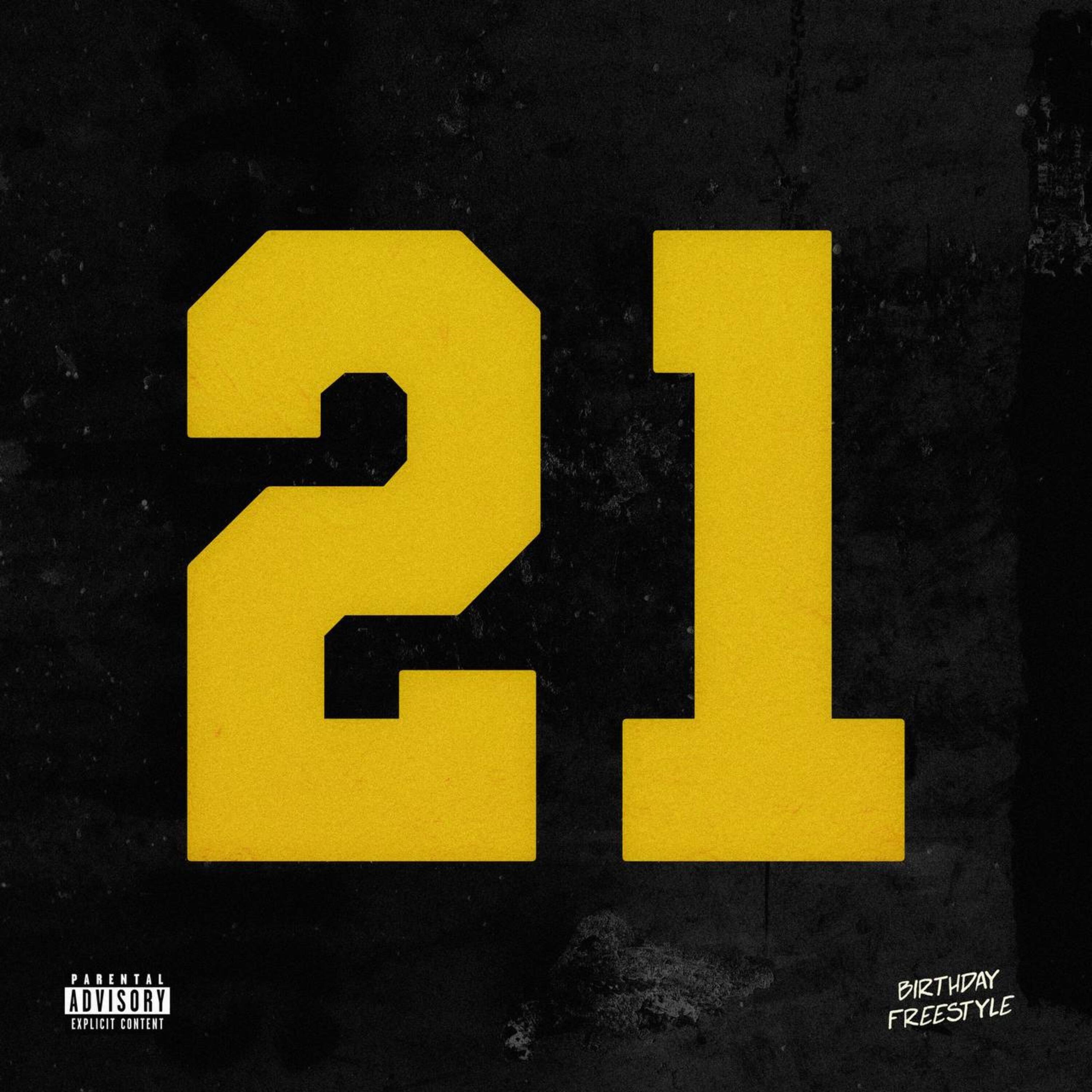 21 Birthday Freestyle - Single by MastHead album cover