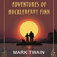 The Adventures Of Huckleberry Finn - Mark Twain Cover Art
