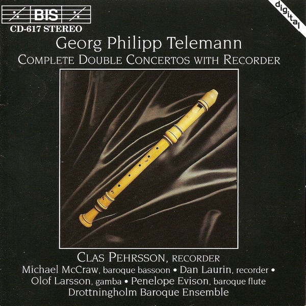 Telemann: Complete Double Concertos With Recorder