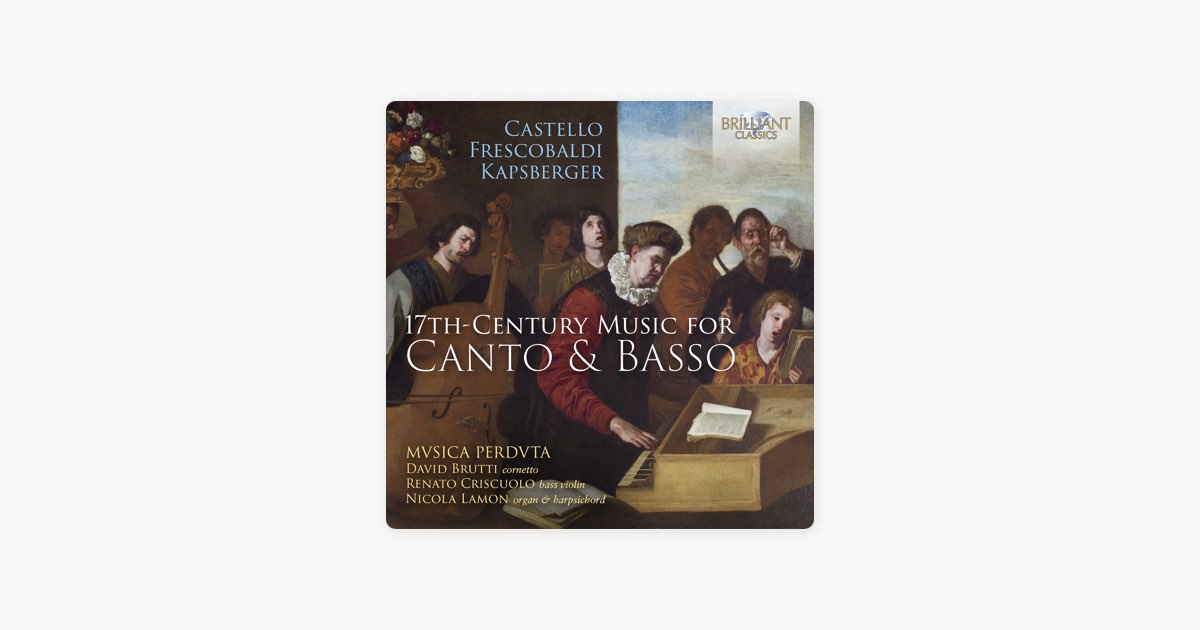 17th-Century Music for Canto & Basso - Mvsica Perdvta, David
