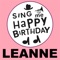 Happy Birthday Leanne - Sing Me Happy Birthday lyrics