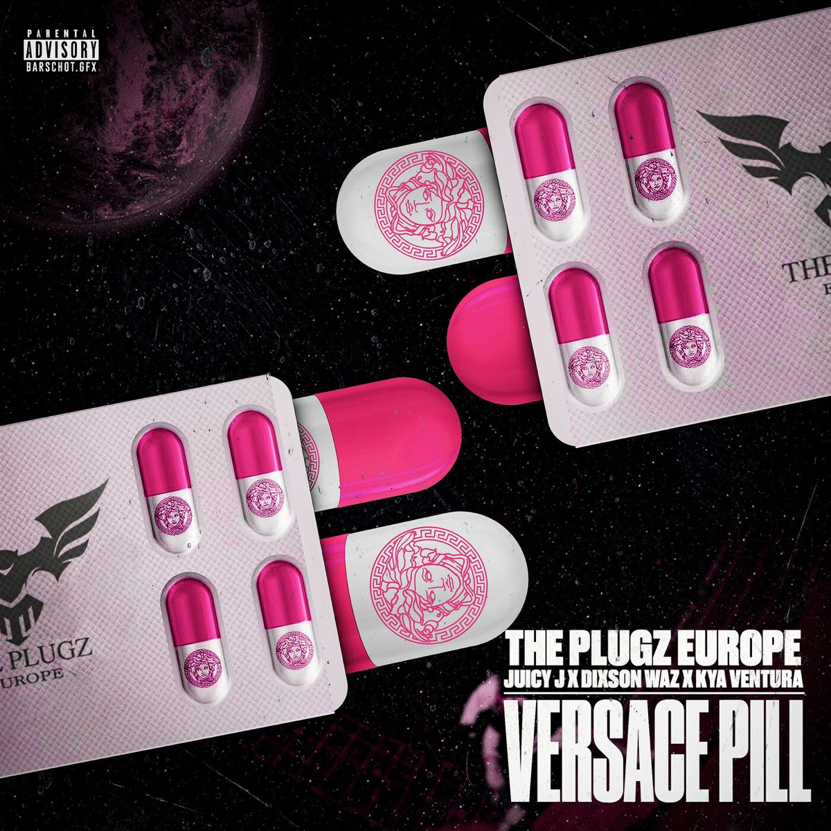 Versace Pill (feat. Juicy J) - Single by The Plugz Europe, Dixson Waz & Kya  Ventura on Apple Music