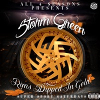 Rims Dipped In Gold - Single - Storm Green