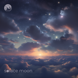 Sounds of Solace: White Noise to Fall Asleep to Vol. 1 - Solace Moon Cover Art