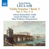 Leclair: Violin Sonatas, Op. 5 Nos. 5-8 artwork