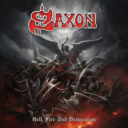 Hell, Fire And Damnation - Saxon Cover Art