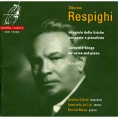 Resphighi: Complete Songs for Voice and Piano, Vol. 2 artwork