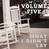 What I Didn't Say - Single