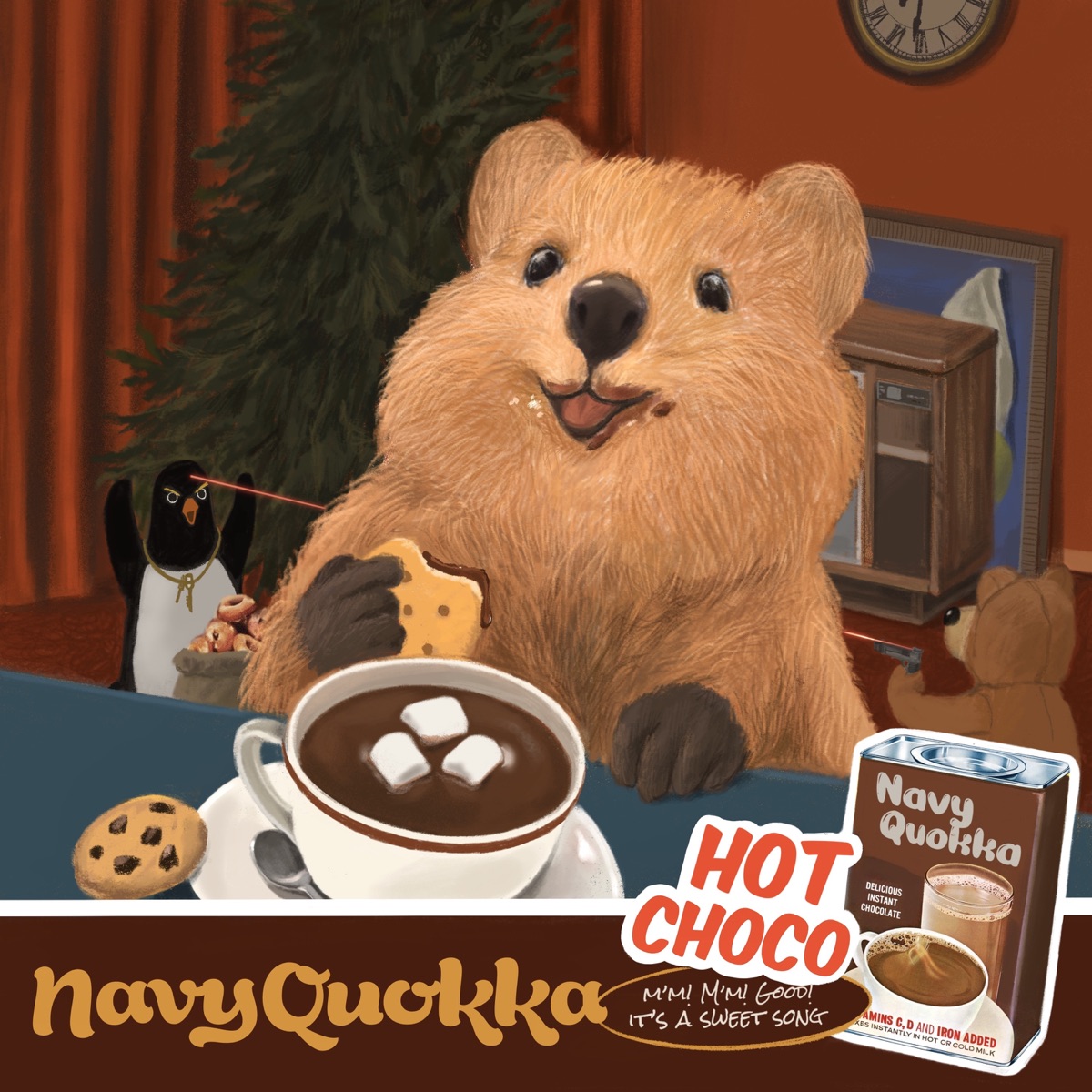 NavyQuokka – Hot Chocolate – Single