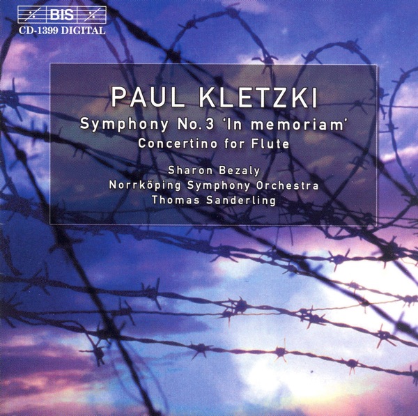 Kletzki: Symphony No. 3 / Concertino for Flute