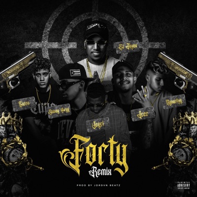 Forty (feat. Gizza, Ognaztty, Y icee, Jeyci, Yovng Bryy & JordvnBeatz) [Remix] - Single
