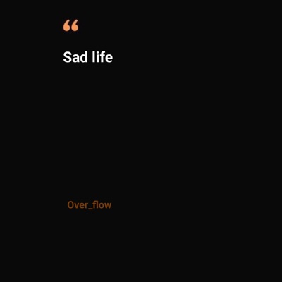 Sad Life - Single