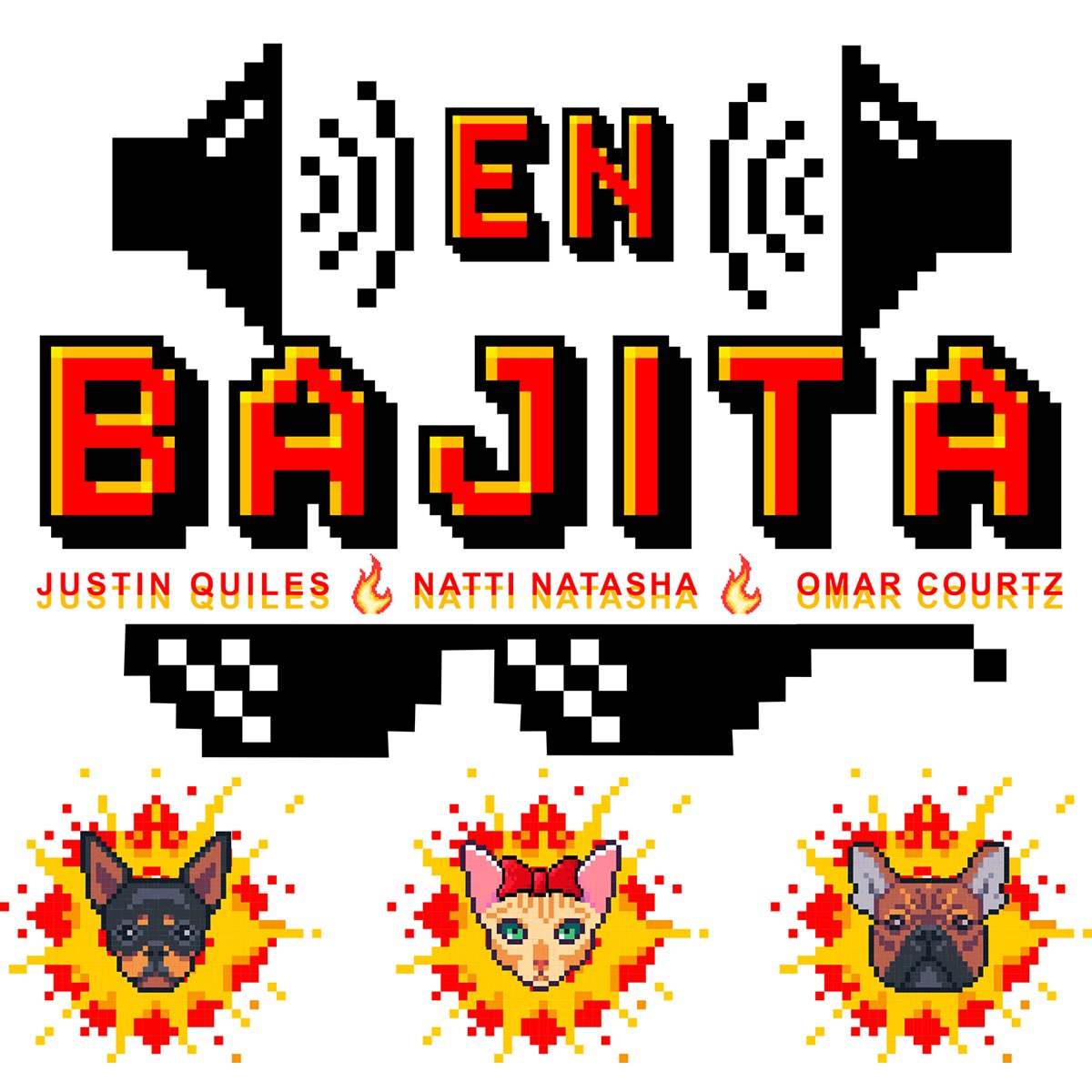 ‎En Bajita - Single - Album by Justin Quiles, NATTI NATASHA & Omar ...