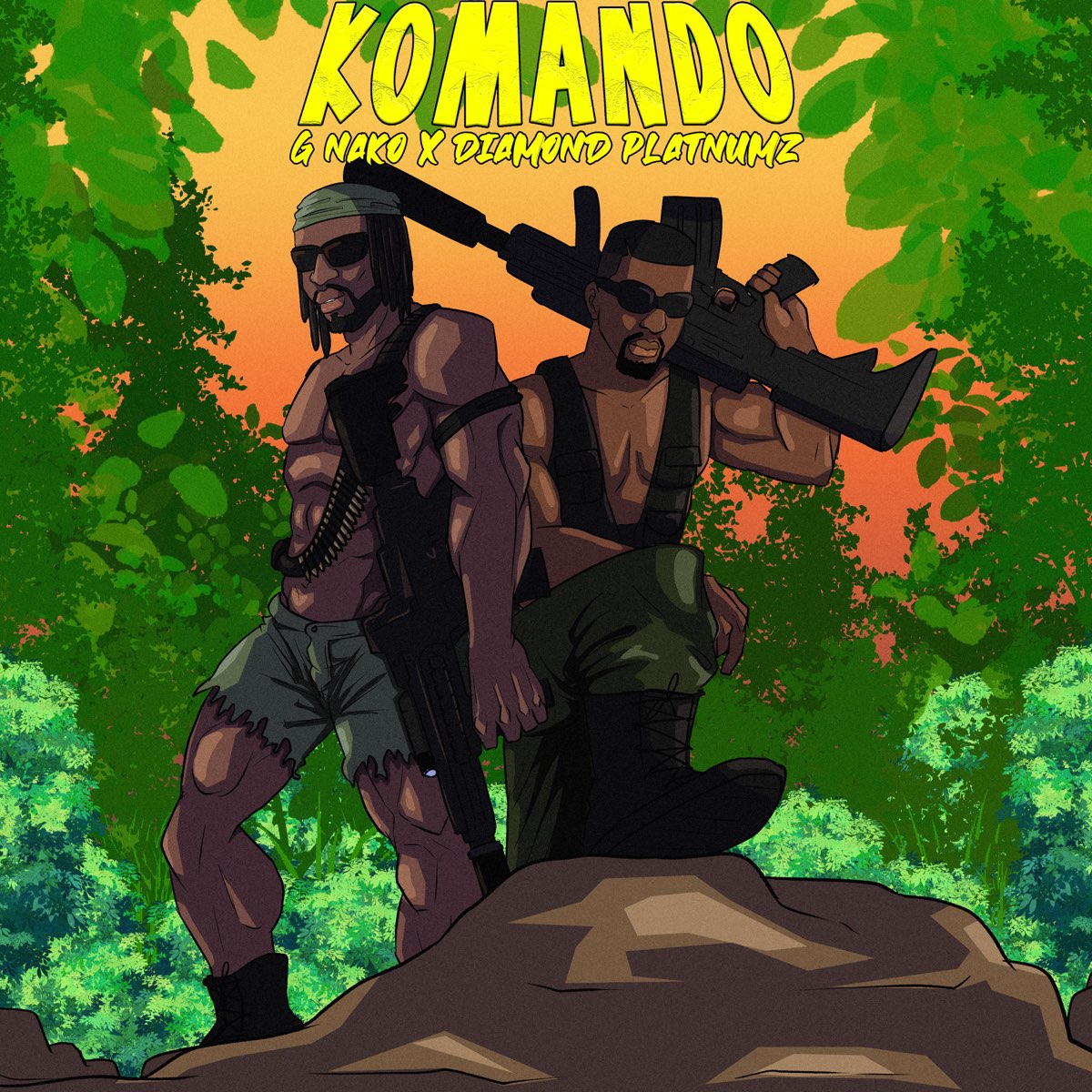 Komando Single Album by G Nako & Diamond Platnumz Apple Music