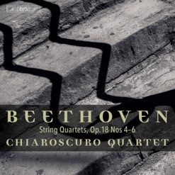 BEETHOVEN/STRING QUARTETS OP 18 NOS 4 cover art