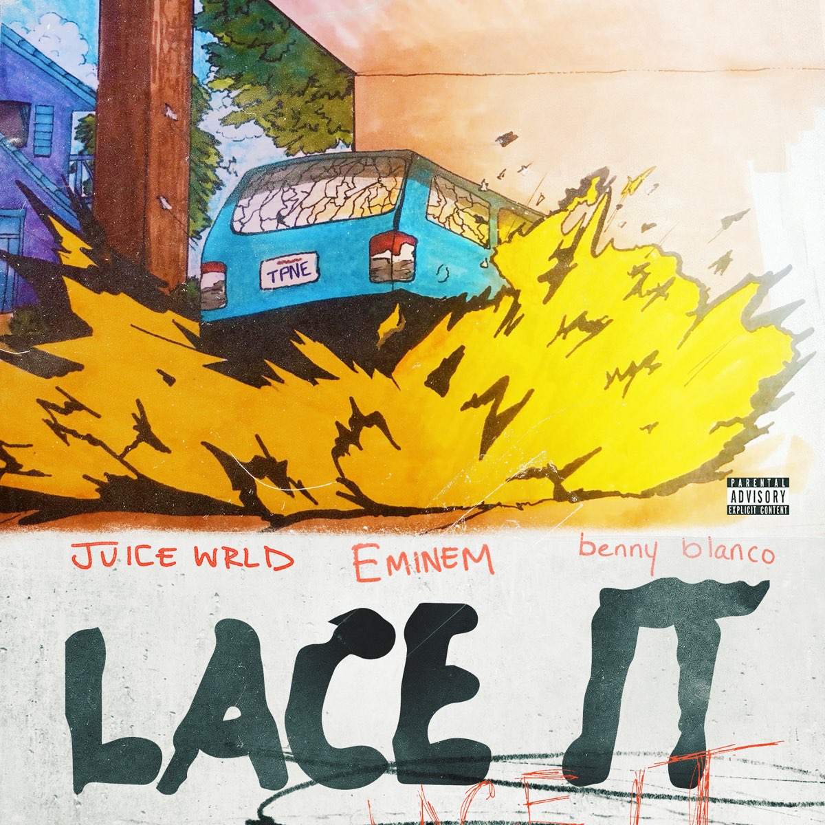 Lace It - Single - Album by Juice WRLD, Eminem & benny blanco - Apple Music