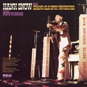 Hank Snow Sings Grand Ole Opry Favorites artwork