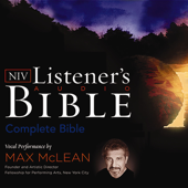 Listener's Audio Bible - New International Version, NIV: Complete Bible - Max McLean Cover Art