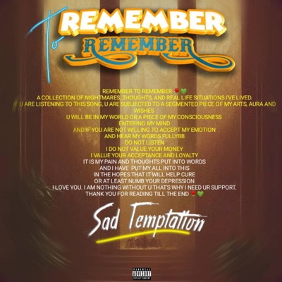 Remember to Remember - Single