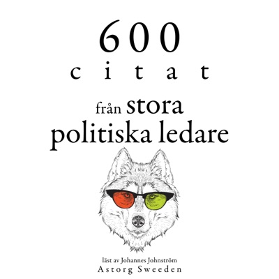 600 citat från stora politiska ledare