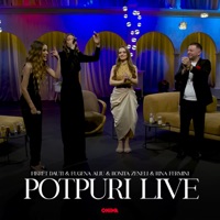 Potpuri (feat. Ronita Zeneli & Rina Fermini) [Live] - Single - Fikret Dauti & Eugena Aliu
