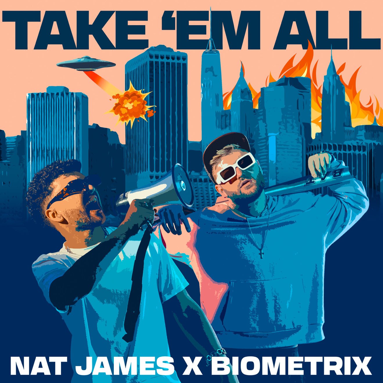 Nat James & Biometrix – Take ‘Em All – EP (2024) [iTunes Match M4A]