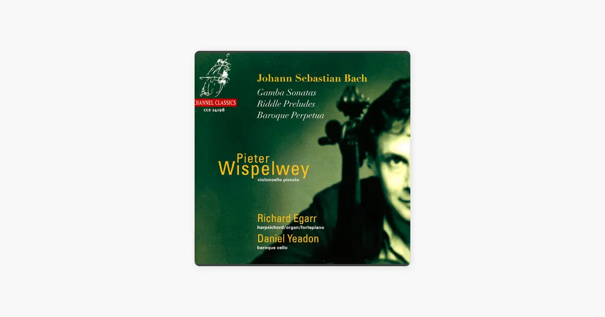 リチャード・エガーのBach: Sonatas for Viola Da Gamba & Riddle