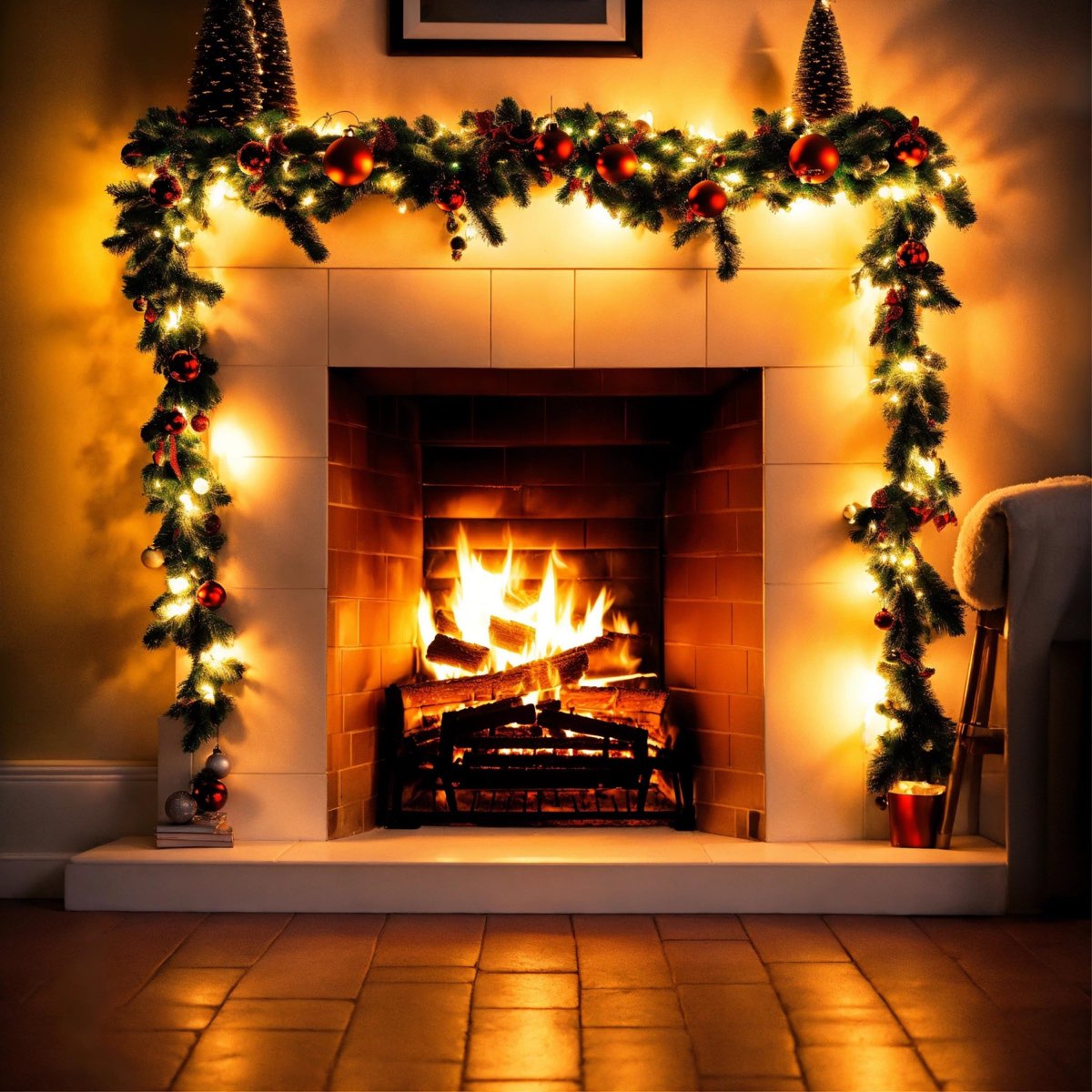 ‎Jingle Bells with Fireplace for Christmas 2023 Single Album by