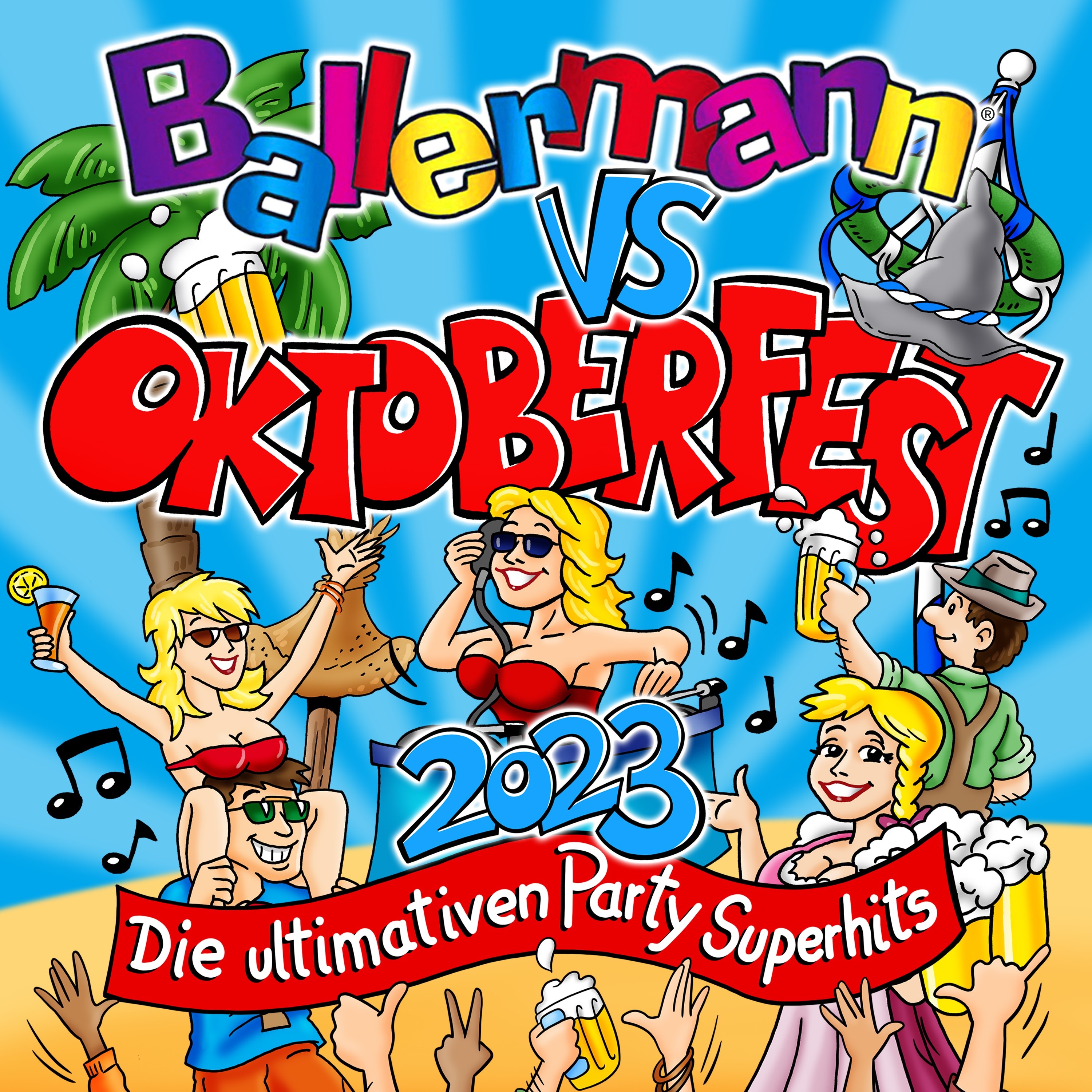 Ballermann vs Oktoberfest 2023 - Die ultimativen Party Superhits