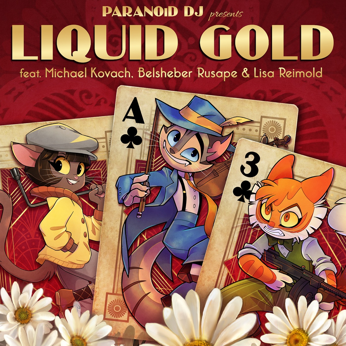 Liquid Gold - Single (feat. Michael Kovach, Belsheber Rusape & Lisa  Reimold) - Single - Album by PARANOiD DJ - Apple Music