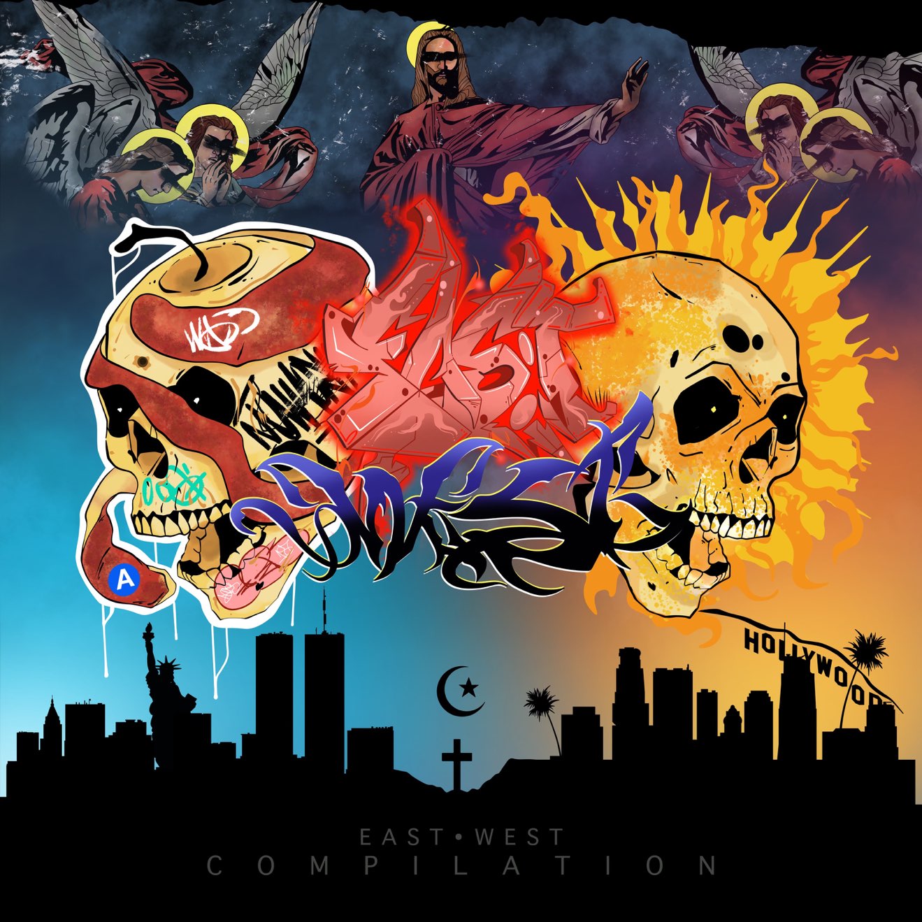 Flee Lord, Dough Networkz & Local Astronauts – East to West: The Compilation (2023) [iTunes Match M4A]