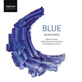 Oliver Davis: Blue artwork