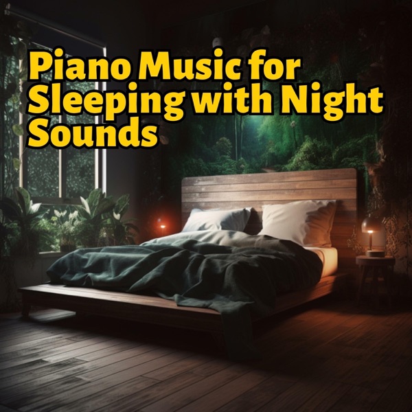 Piano Music for Sleeping with Night Sounds