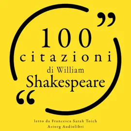 100 citazioni di William Shakespeare