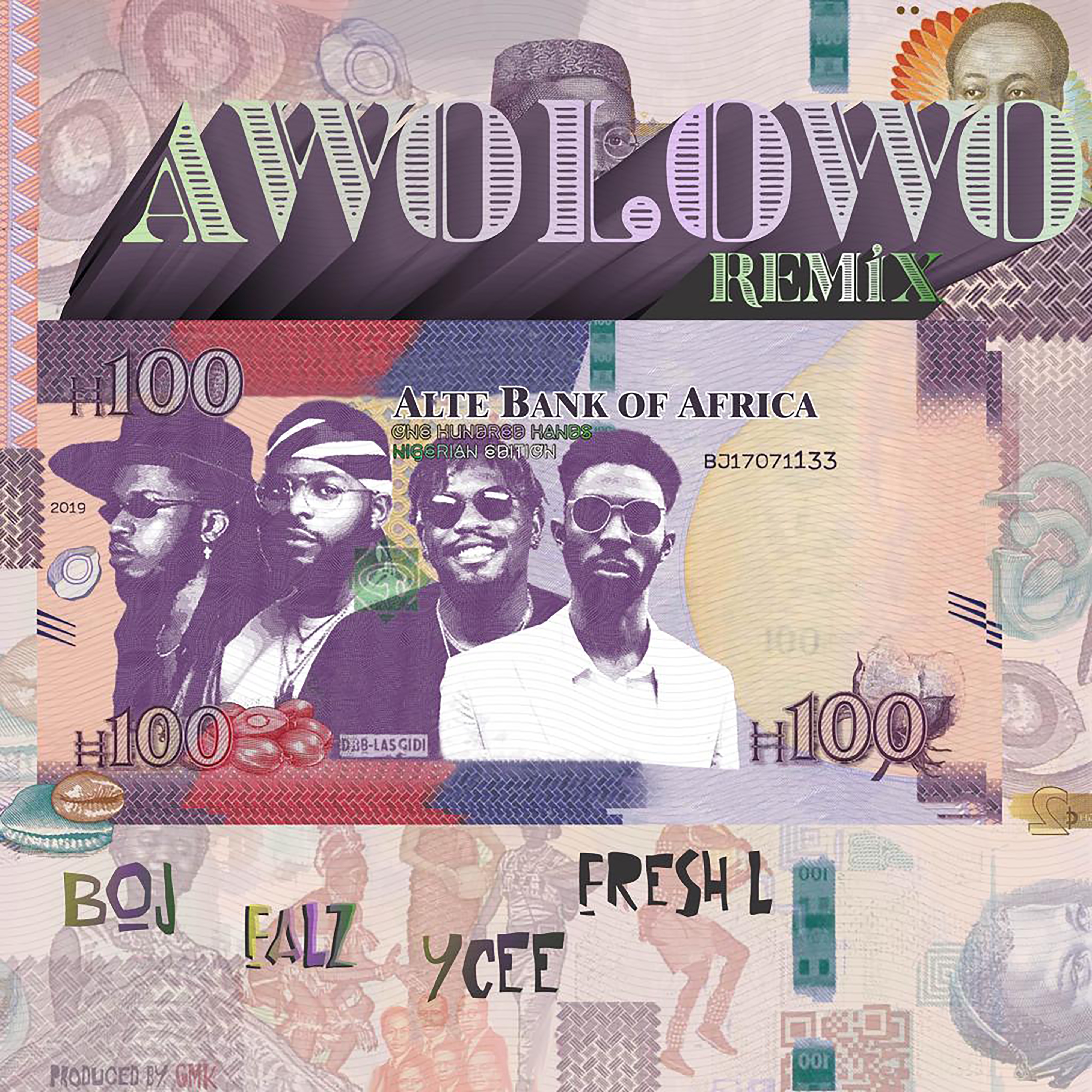 Awolowo (feat. Falz, Ycee & Fresh L.) [Remix] - Single