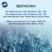 Beethoven: National Airs with Variations, Opp. 105 & 107 & Allegro & Minuet in G Major, WoO 26 artwork