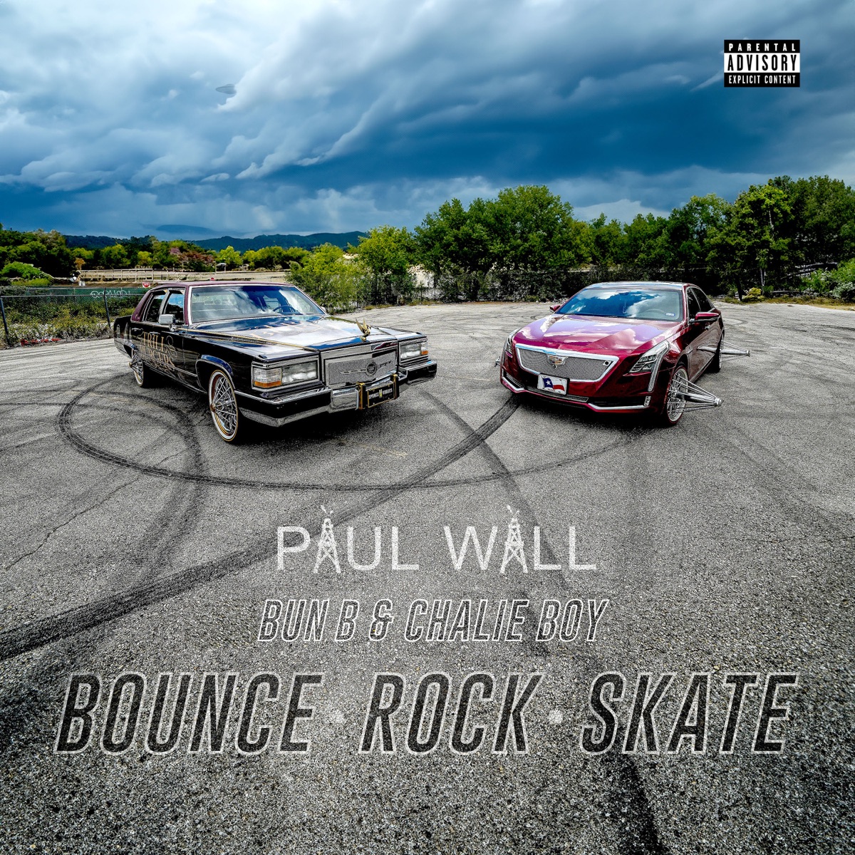 Bounce, Rock, Skate - Single - Album by Paul Wall, Bun B & Chalie