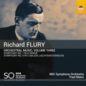 Richard Flury: Orchestral Music, Vol. 3 artwork