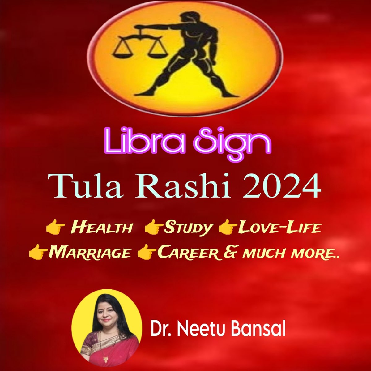 ‎Libra Sign Tula Rashi 2024 (Health, Study, LoveLife, Marriage