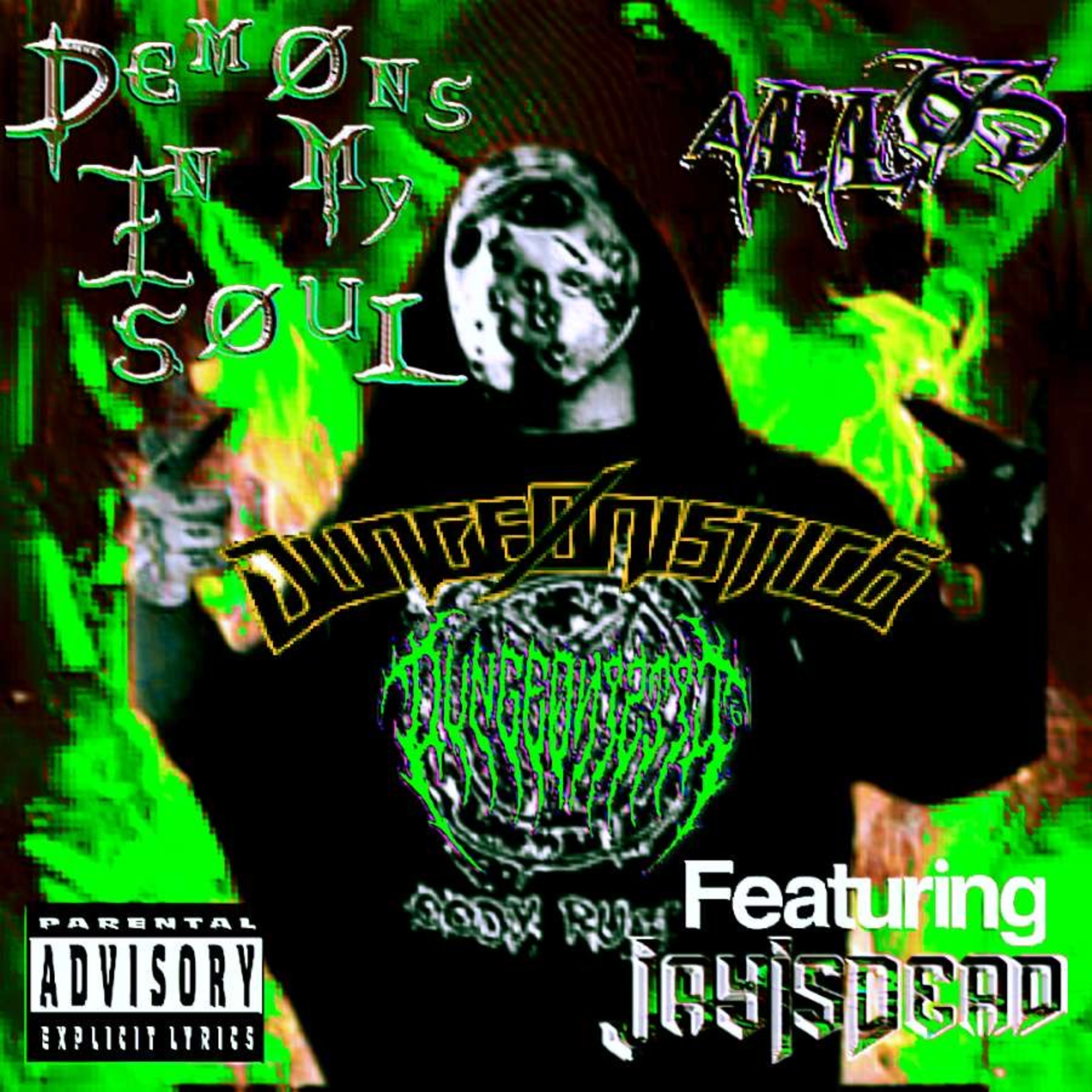 DemønsInMySøul (feat. JAYISDEAD) - Single by Dungeonistic album cover